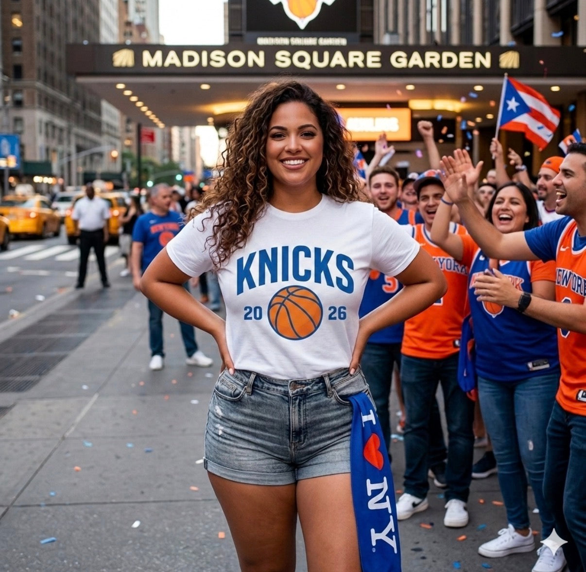 Miracle at the Garden 2026 Knicks T-Shirt — Basketball Fan Tee
