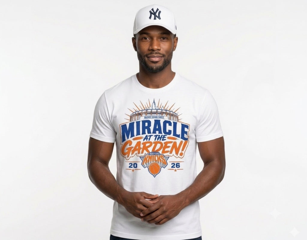 Miracle at the Garden 2026 Knicks T-Shirt — Basketball Fan Tee